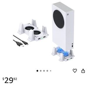 Cooling Fan Heat Dissipation USB Port, Adjustable Speed